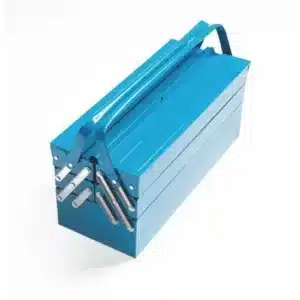 Boîte à outils accordéon Tramontina avec 5 tiroirs et poignées fixes