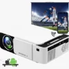 Projector T5 Led Cellular and Wi-Fi Mirroring 2500 Lumens 110-240v