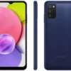 Smartphone Samsung Galaxy A03s 64GB Azul 4G 4GB RAM Tela 6,5” Câm. Tripla + Selfie 5MP